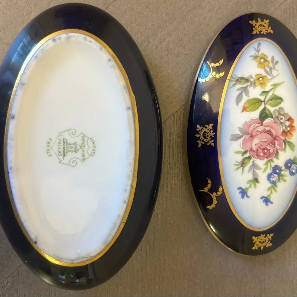 Limoges France Decoree A La Main - paris style